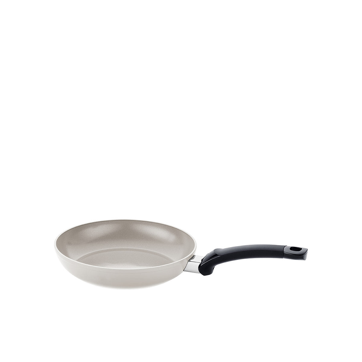 Fissler Ceratal® Classic Pfanne, silbern, PTFE-frei, Keramikbeschichtung, schwarzer Griff - deutsches Qualitätsprodukt.