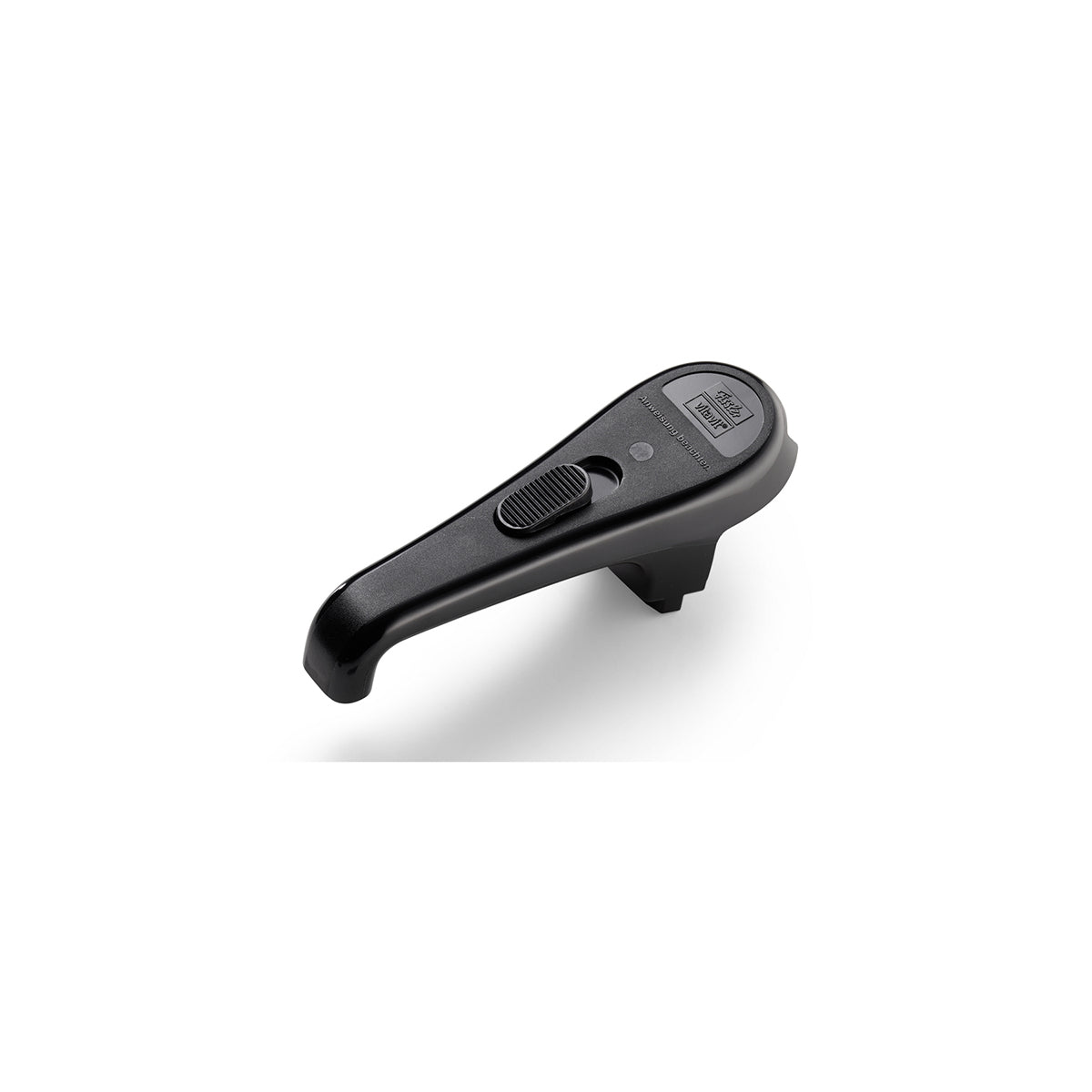 Fissler Vitavit® Royal (pre-1998) precision-made black handle with display, for pressure cookers, on white background.