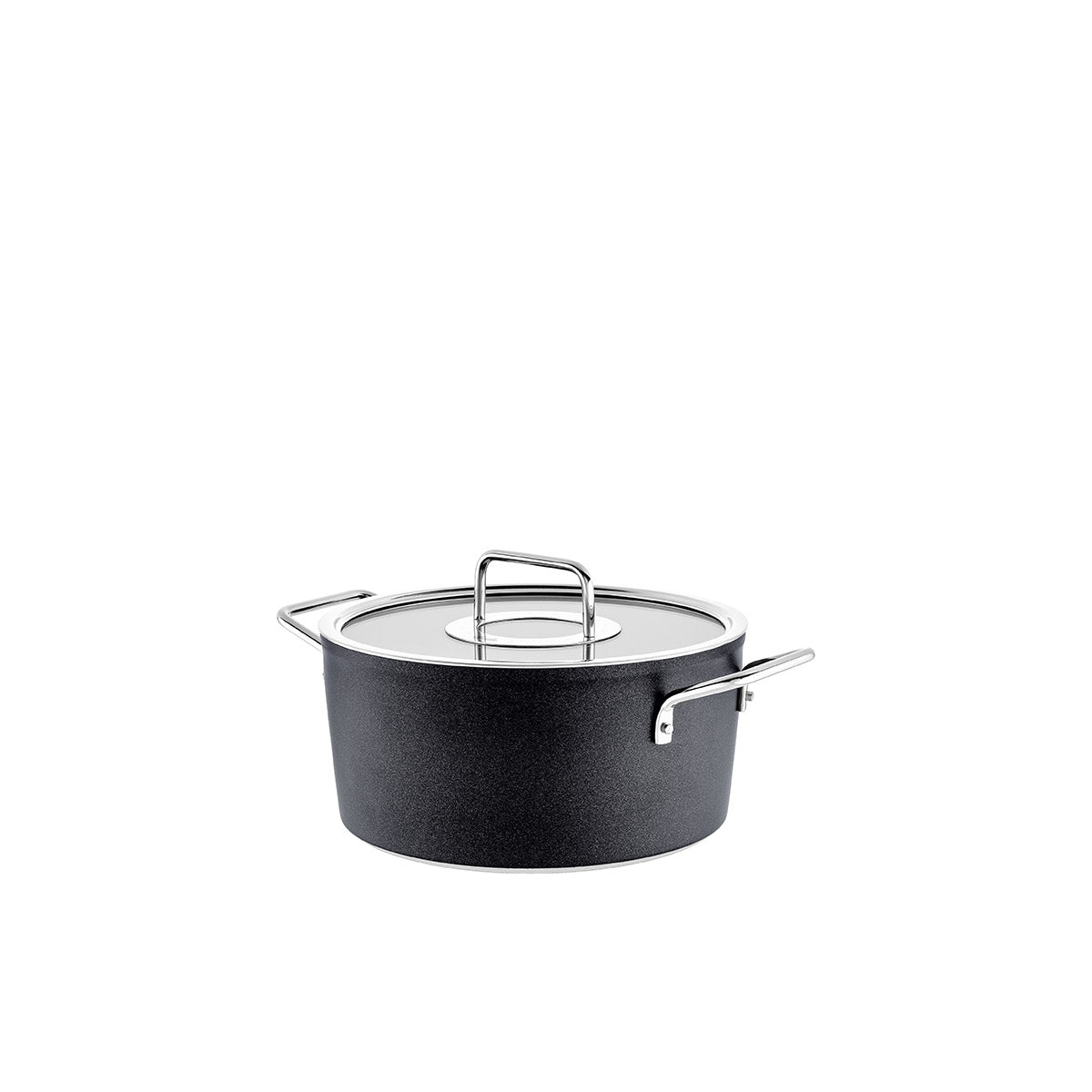 Fissler Adamant® Kochtopf mit Glasdeckel: robust, kratzfest, modern. Präzision & Qualität - Made in Germany.